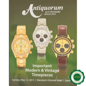 Important Modern & Vintage Timepieces