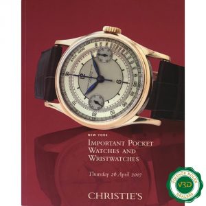 Important Pocket Watches and Wristwatches