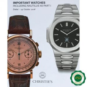 Important Watches Including Nautilus 40 Part 1