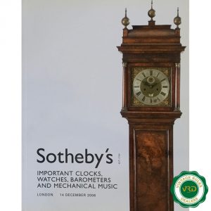 Important Clock's, Watches, Barometers and Mechanical Music