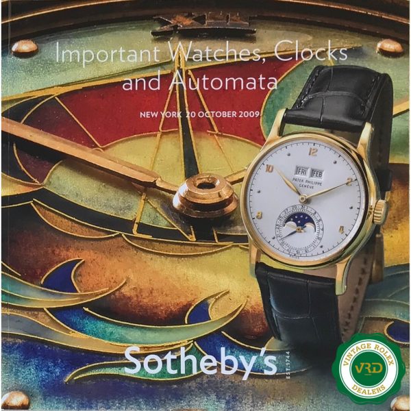 Important Watches, Clocks and Automata